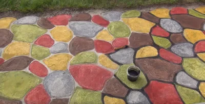 краска для бетонных дорожек и садовой плитки