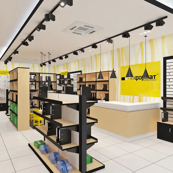 Краски для магазинов, торговых залов